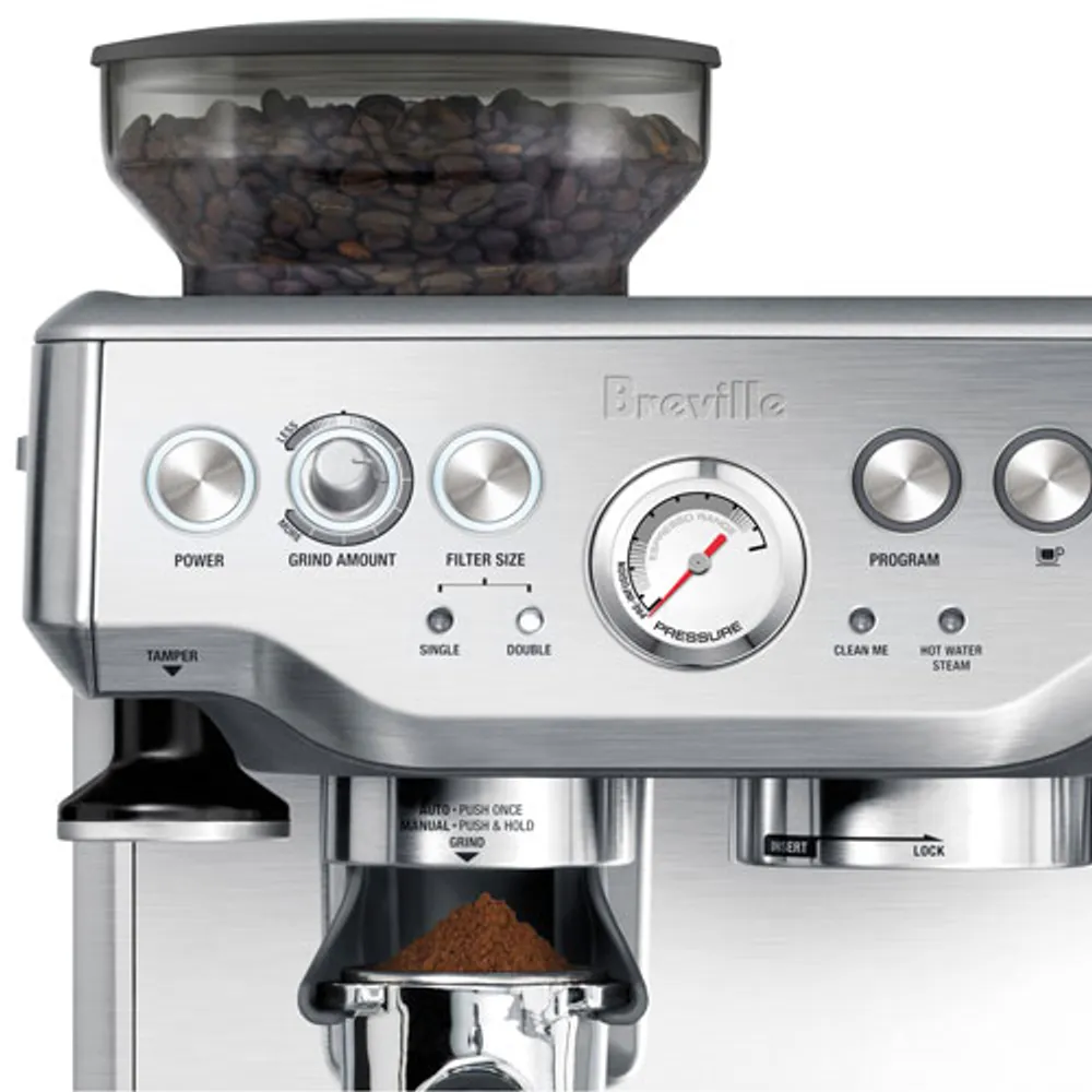 Breville Barista Express Espresso Machine (BES870XL) - Stainless Steel