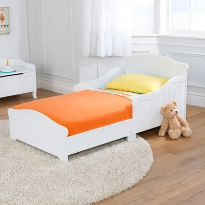 Kidkraft Nantucket Traditional Toddler Bed - White