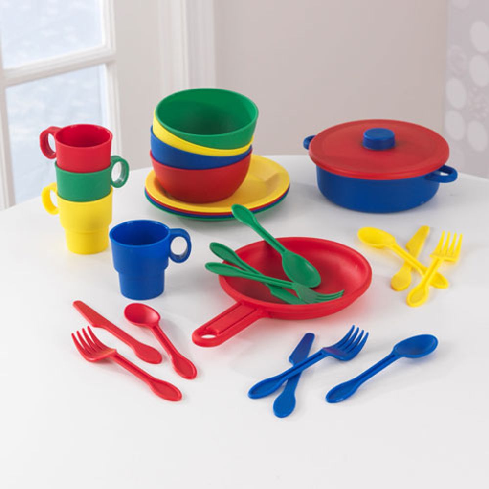 KidKraft 27-Piece Kitchen Cookware Play Set