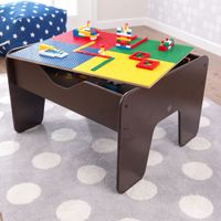 KidKraft 2-in-1 Activity Table - Espresso