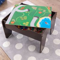 KidKraft 2-in-1 Activity Table - Espresso