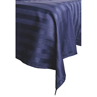 Maholi Damask Stripe Collection 300 Thread Count Egyptian Cotton Sheet Set - King - Navy
