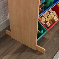 KidKraft Primary Storage Bin Unit - Natural