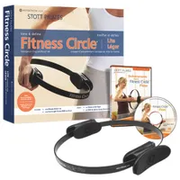 STOTT PILATES Fitness Circle Lite Resistance Ring Workout Kit (DV-82115)