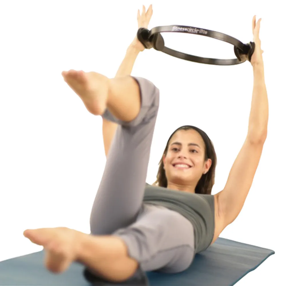 STOTT PILATES Fitness Circle Lite Resistance Ring Workout Kit (DV-82115)