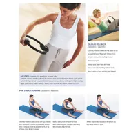 STOTT PILATES Fitness Circle Lite Resistance Ring Workout Kit (DV-82115)