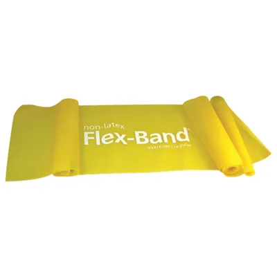 STOTT PILATES Non-Latex Regular Flex-Band Exerciser (Regular strength) - Lemon