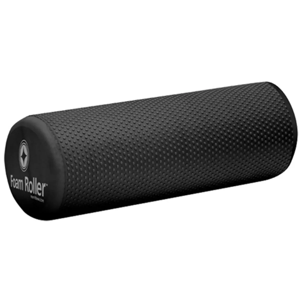 STOTT PILATES Deluxe Foam Roller - 18" - Black (ST-06093)