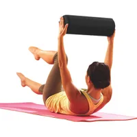 STOTT PILATES Deluxe Foam Roller - 18" - Black (ST-06093)