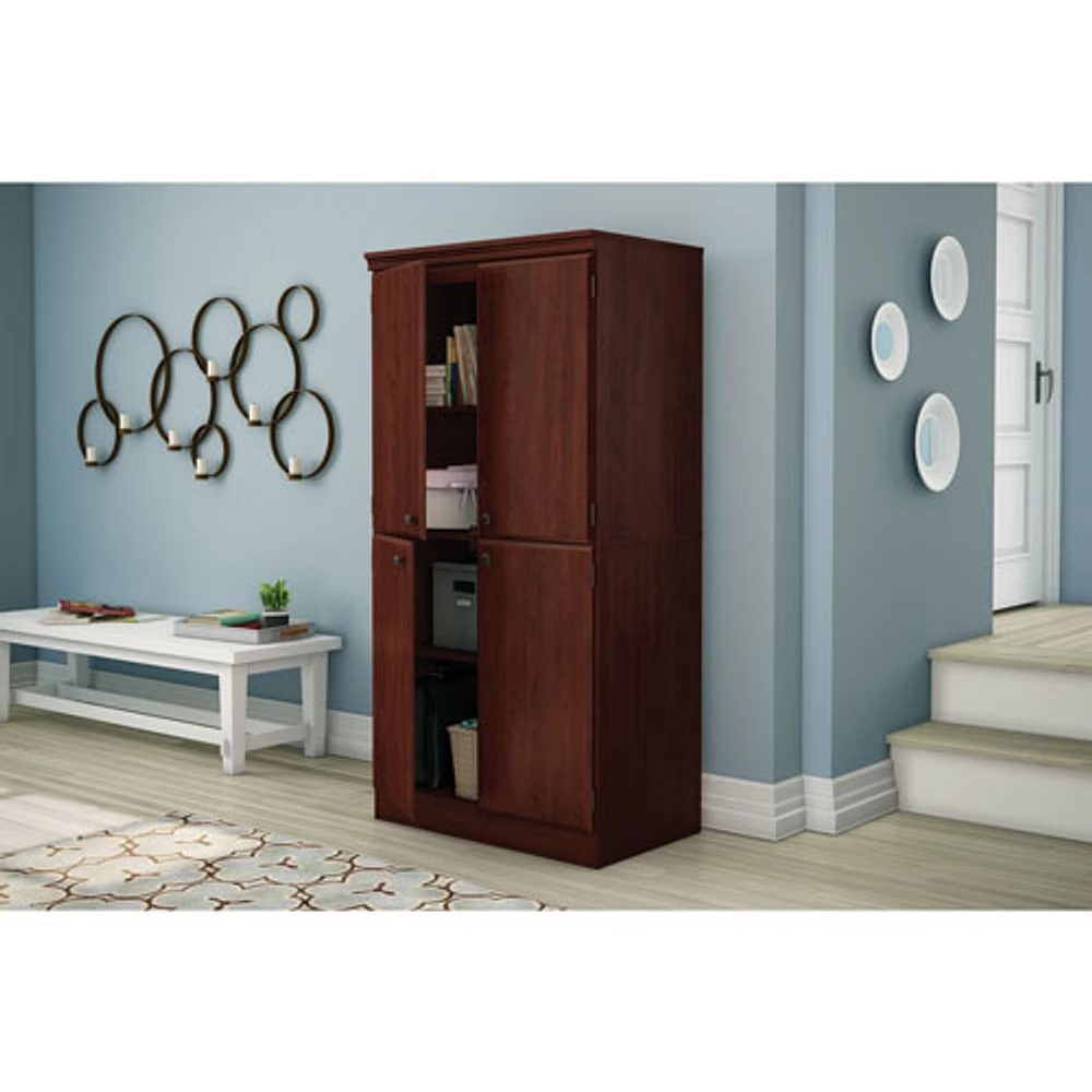 South Shore Morgan Storage Cabinet - Royal Cherry