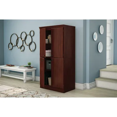 Armoire de rangement Morgan de South Shore - Cerisier royal