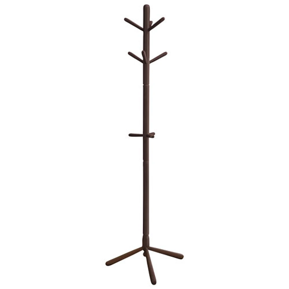 Porte-manteau en bois massif de Monarch - Cappuccino