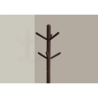 Porte-manteau en bois massif de Monarch - Cappuccino