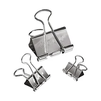 Acco Assorted Presentation Binder Clips (ACC71138) - Silver