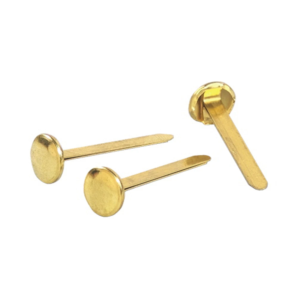 Acco 1.5" Round Head Fastener (ACC71506) - Brass