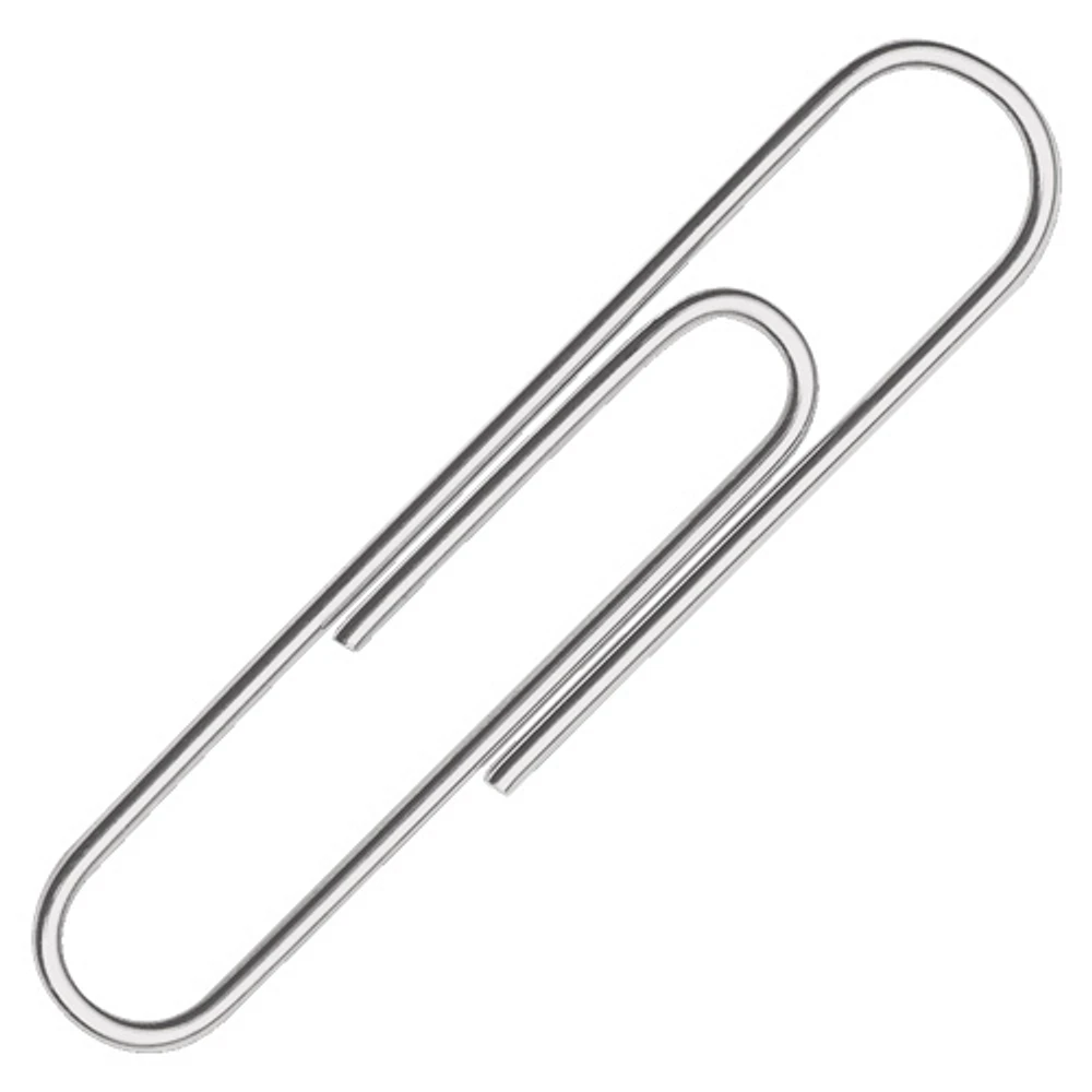 Acco #1 Recycled Paper Clips (ACC72365) - 100 Pack