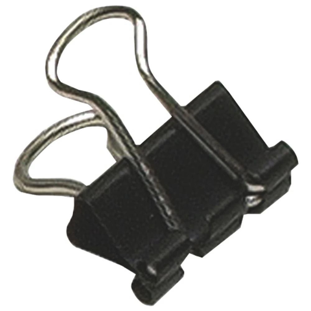 Acme United Sure-Grip Triangular Fold Back Binder Clip (ACM11210) - 12 Pack - Black