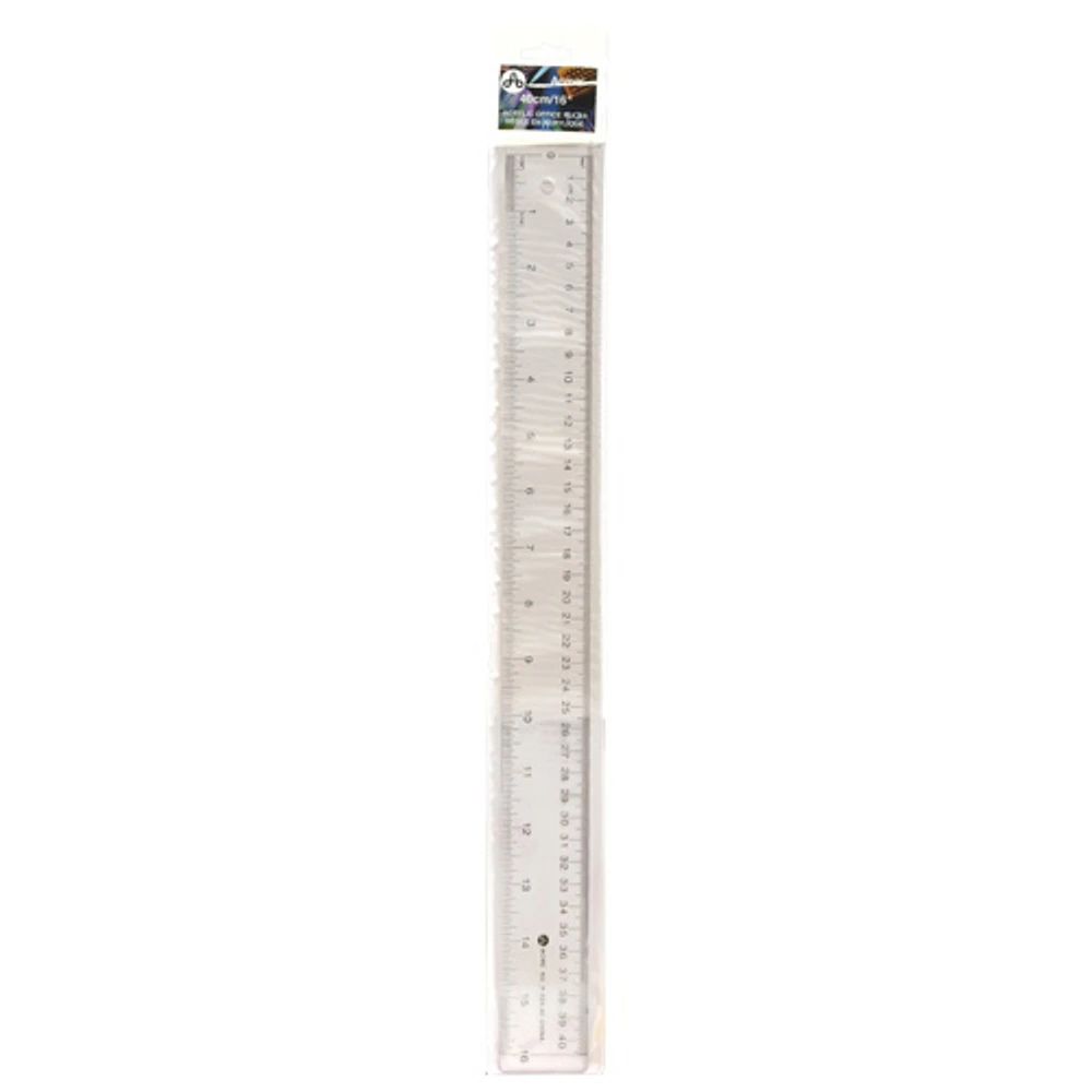 Acme United Office Desk Acrylic Ruler (ACM20021)