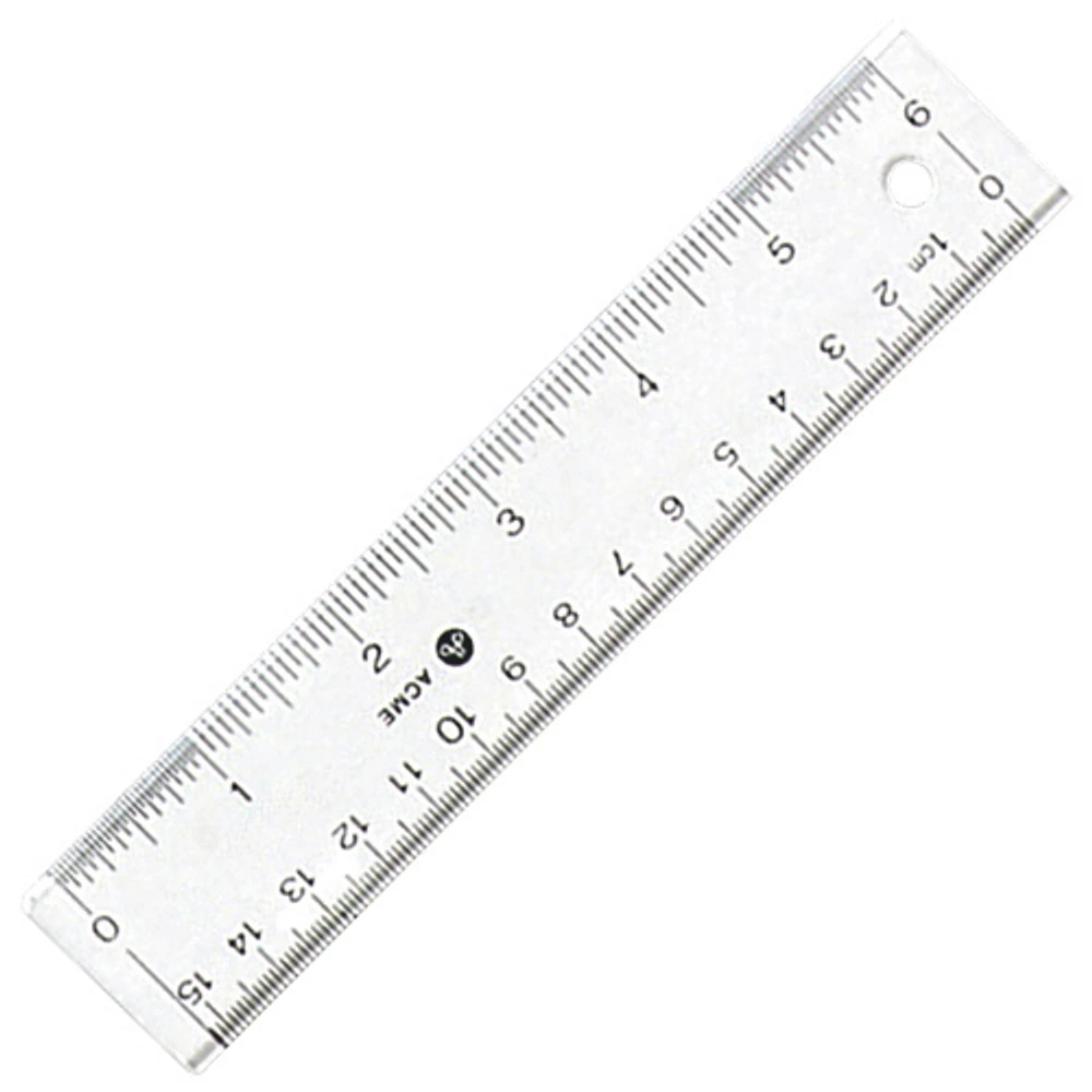 Acme United English Standard Plastic Ruler (ACM41506)