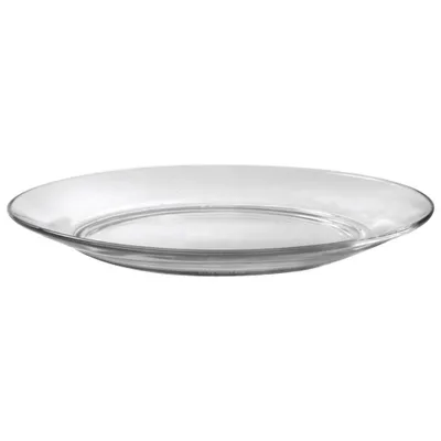Duralex Lys 11" Glass Dinner Plate - Set of 6 - Clear