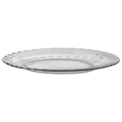 Duralex Paris 8.1" Glass Dessert Plate - Set of 6 - Clear