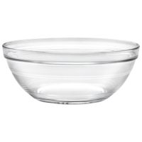 Duralex Lys 8.1" Stackable Glass Bowl - Set of 6 - Clear