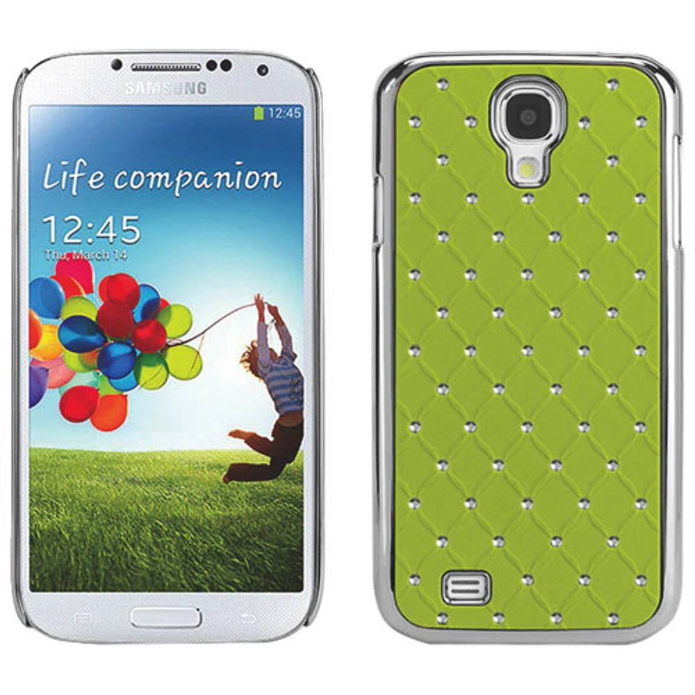 Étui-coque rigide Lux Diamond Proguard de Cellet pour Galaxy S4 de Samsung - Vert