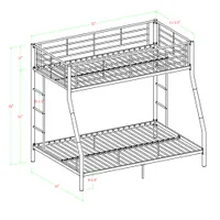 Winmoor Home Contemporary Bunk Bed - Twin/Double