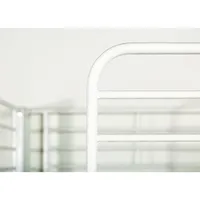 Contemporary Bunk Bed - Twin - White