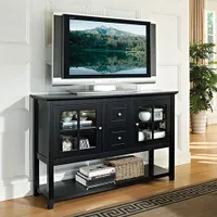 Winmoor Home Transitional Console Buffet - Black