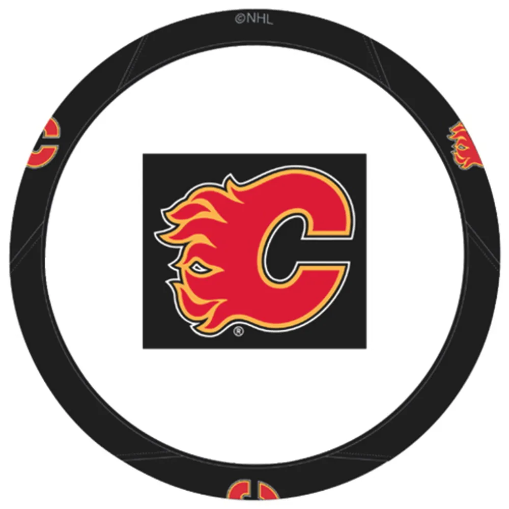 Northwest Company 14.5" to 15.5" Steering Wheel Cover (NWSWCHCF) - Calgary Flames