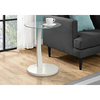 Bentwood Round Accent Table - White