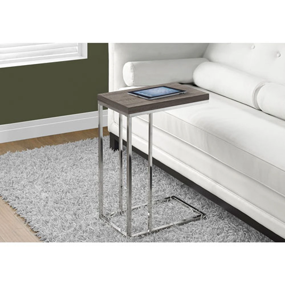 Rectangular Accent Table - Dark Taupe