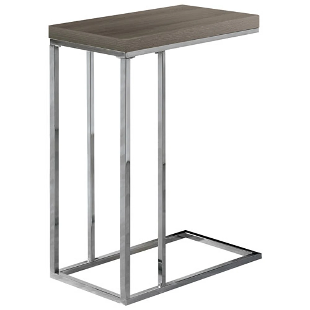 Rectangular Accent Table - Dark Taupe