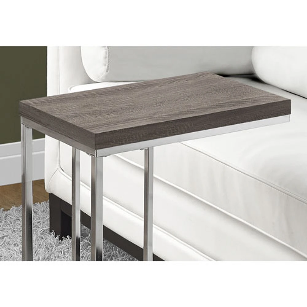 Rectangular Accent Table - Dark Taupe