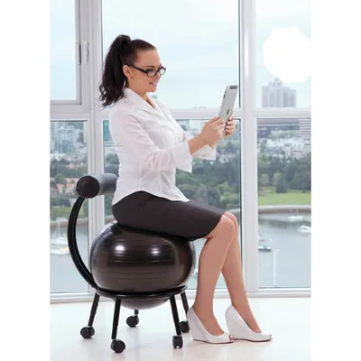 PurAthletics Ball Chair (WTE10441) - Black