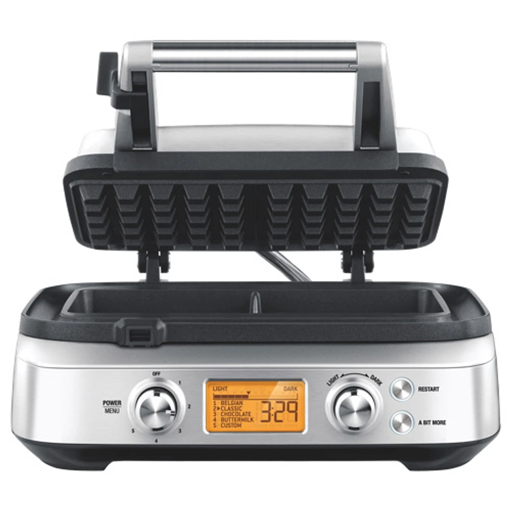 Brentwood Appliances 750 W Dual Black Nonstick Waffle Maker TS-243