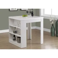 Traditional Rectangular Dining Table - White