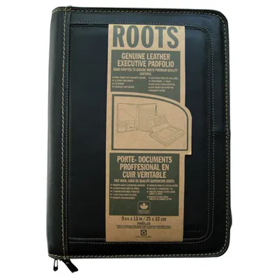 Porte-documents professionnel de Roots (RQ1PF-12) - Noir