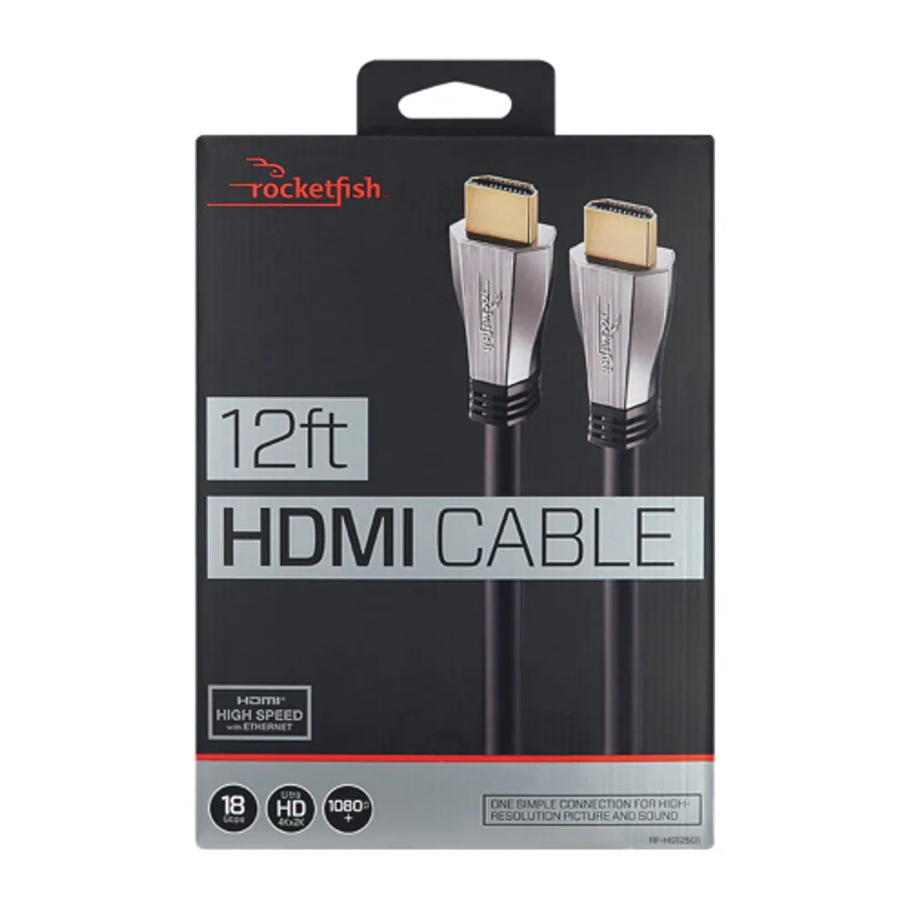 Rocketfish 3.6m (12 ft.) HDMI 2.0 Cable (RF-HG12501-C) - Only at Best Buy