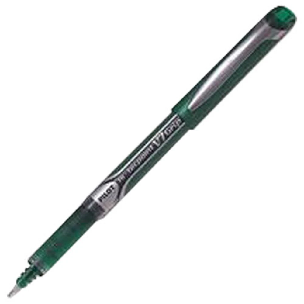 Pilot Hi-Tecpoint V7 Grip Rollerball Pen (PIL279805) - Green