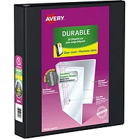 Avery Durable 1 1/2" Reference Slant D-Ring View Binder (AVE17021) - Black