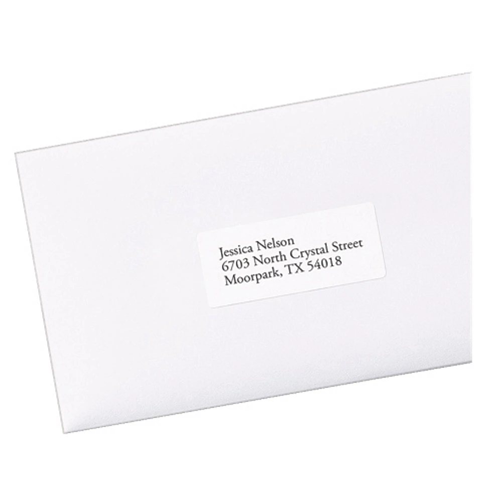 Avery Eco-Friendly 1" x 2-5/8" Mailing Label (AVE48460) - 3000 Pack - White