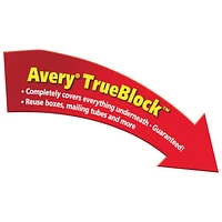 Avery TrueBlock 3-1/2" x 5" Inkjet Mailing Label (AVE08168) - 100 Pack - White