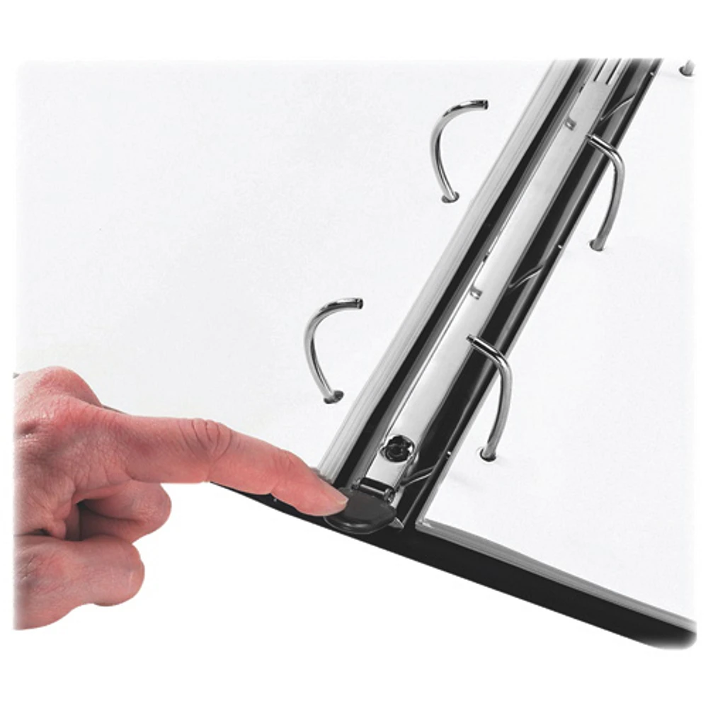 Avery 4" Heavy-Duty One Touch D-Ring Binder (AVE79-994) - Black