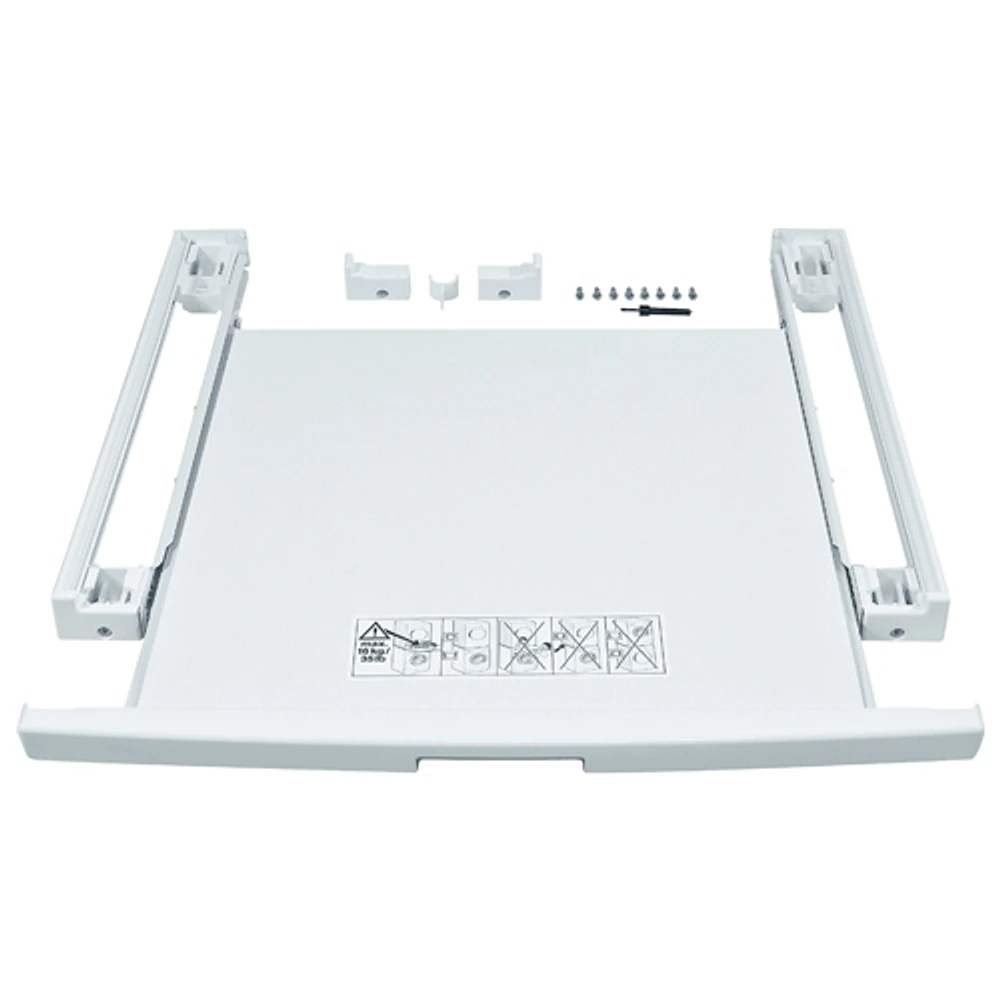 Bosch Stacking Kit with Pull-Out Tray (WTZ11400) - White