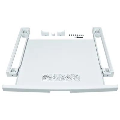 Bosch Stacking Kit with Pull-Out Tray (WTZ11400) - White
