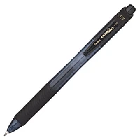 Pentel Stationary Retractable Energel Point 0.7mm Rollerball Gel Pen (PENBL107A) - Black