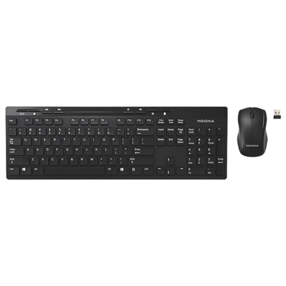 Ensemble clavier et souris sans fil d'Insignia (NS-PNC5011-C) - Seulement chez Best Buy