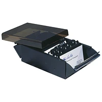 Acme United Business Card File (ACM86400) - Black